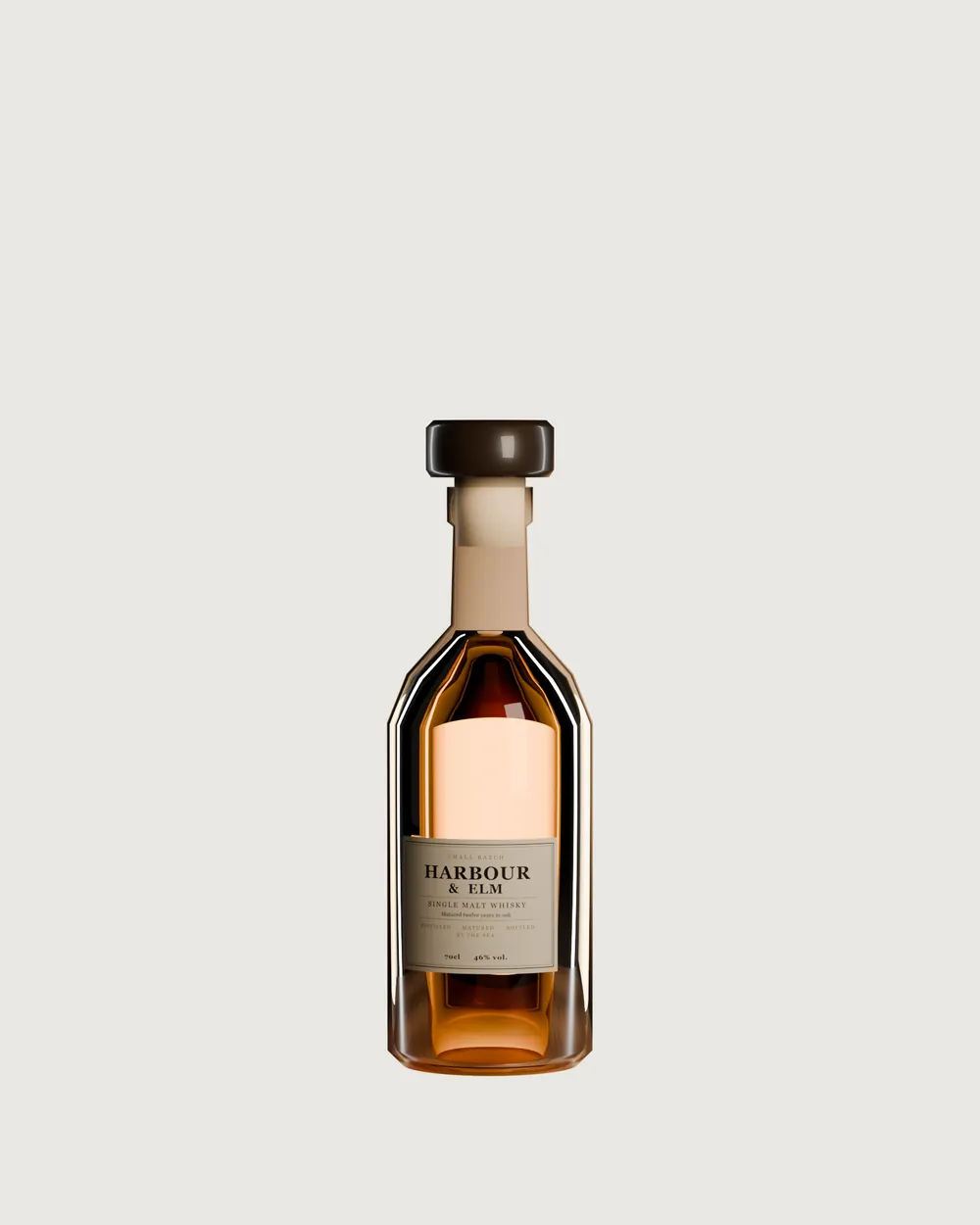 The same whisky bottle as a plain cut-out